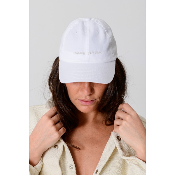 White "Maison Elysha" CAP
